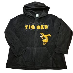 Disney Tigger Winnie The Pooh Full Zip Fleece Hoodie